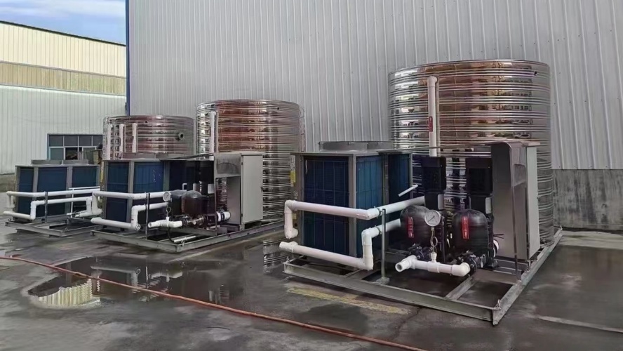 Berdea berritzeko auto-eraikitako industria parke bat sortzea! Iturburu bikoitzeko bero-ponpak erreferente berria ezartzen dute zero karbono-fabrika-eraikinentzat.